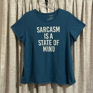 Torrid Sarcasm Is A State Of Mind Classic Fit Heritage Jersey Tee - 2X